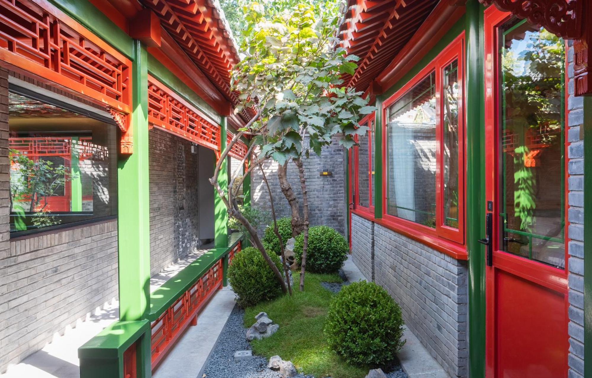 Xinxiang Yayuan Beijing Sihe Courtyard With Sky Garden Terrace Near Tiananmen Square Forbidden City Wangfujing Pedestrian Street And The Subway Zewnętrze zdjęcie